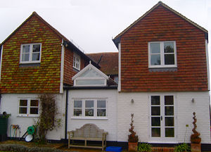 Two storey extension and refurbishment in Horsmonden near Tonbridge, Kent